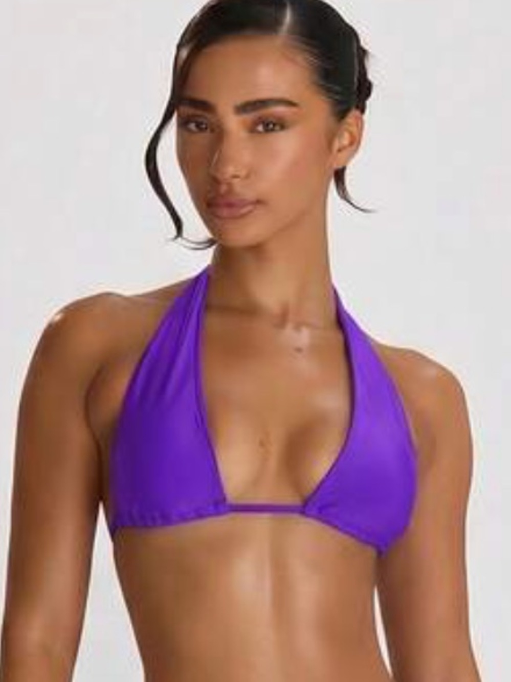 BRAND NEW WITH TAGS Purple Halter Bikini Set size small